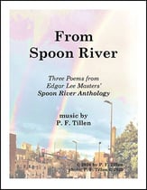 From Spoon River SATB choral sheet music cover